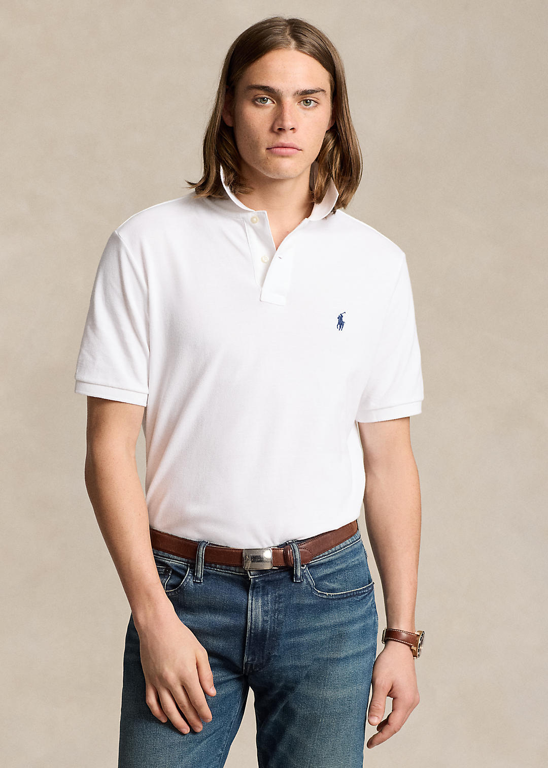 Men's The Iconic Mesh Polo Shirt - All Fits | Ralph Lauren