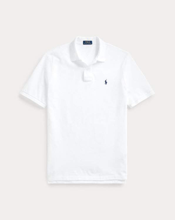 Ralph Lauren Kleding Tops & Shirts Shirts Poloshirts Custom slim T-shirt van zacht katoen 