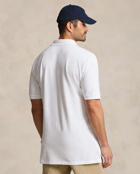 An American style standard since 1972, the Polo shirt has been imitated but never matched. Over the decades, Ralph Lauren Lauren has reimagined his signature style in a wide array of colors and fits, yet all retain the quality and attention to detail of the iconic original. This Big & Tall version is made from our highly breathable cotton mesh, which offers a textured look and a soft feel.