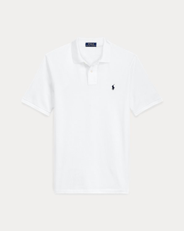 Polo Ralph Lauren Polo Shirt Korte Mouw K223sc53-sskccmslmm1-short Sleeve-knit in het Bruin voor heren Heren Kleding voor voor T-shirts voor Poloshirts 