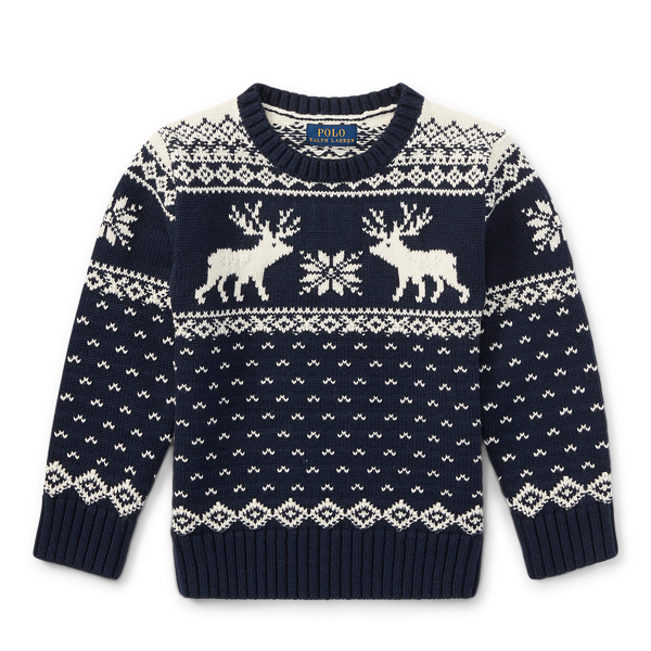 ralph lauren reindeer sweater