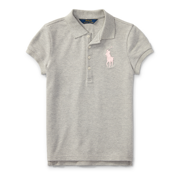 big pony stretch mesh polo