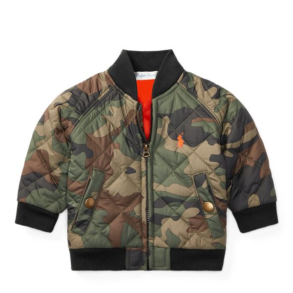 ralph lauren quilted jacket baby