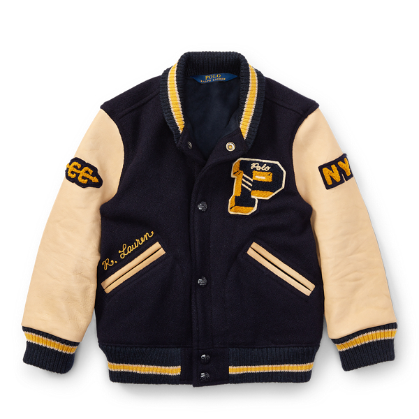 The Iconic Letterman Jacket for Children Ralph Lauren® CL