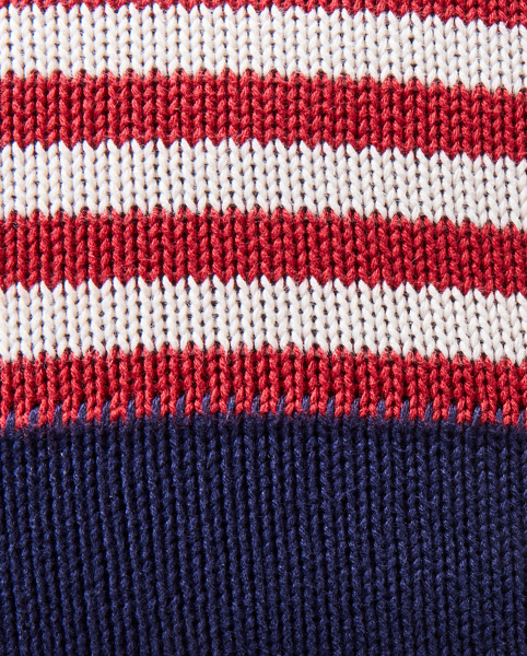 RL Flag Cotton Throw Pillow Ralph Lauren UK