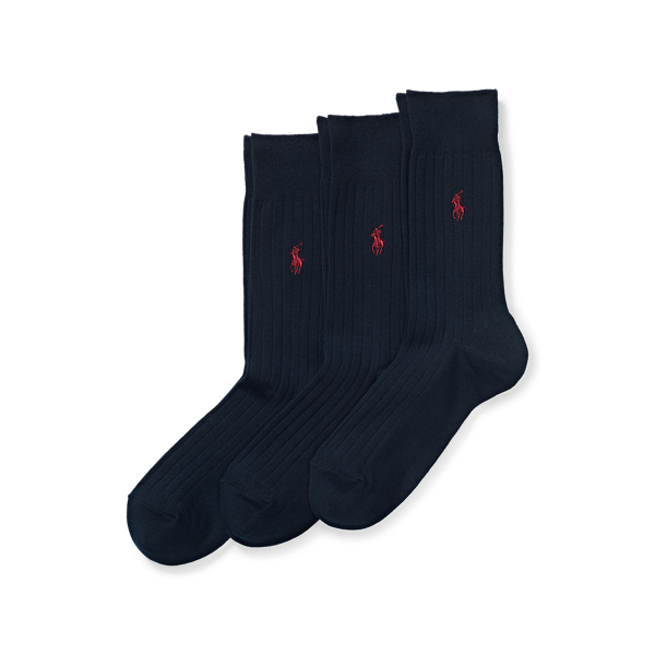 Polo Ralph Lauren Ribbed Crew Sock 3-Pack 1