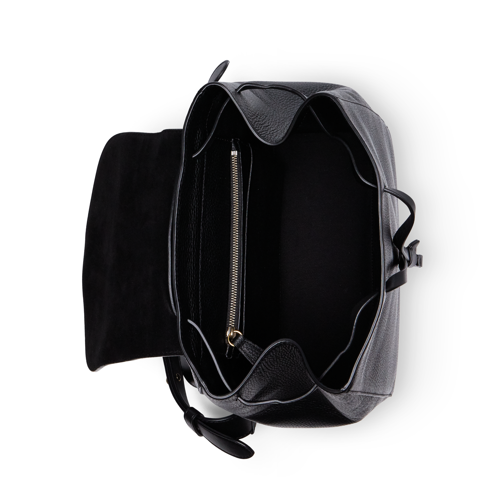 Ralph Lauren Pebble Leather Lennox Backpack. 4