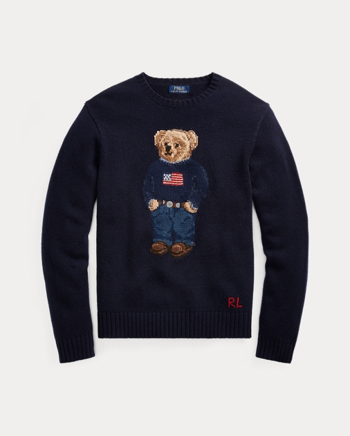 Big & Tall The Iconic Polo Bear Sweater 1