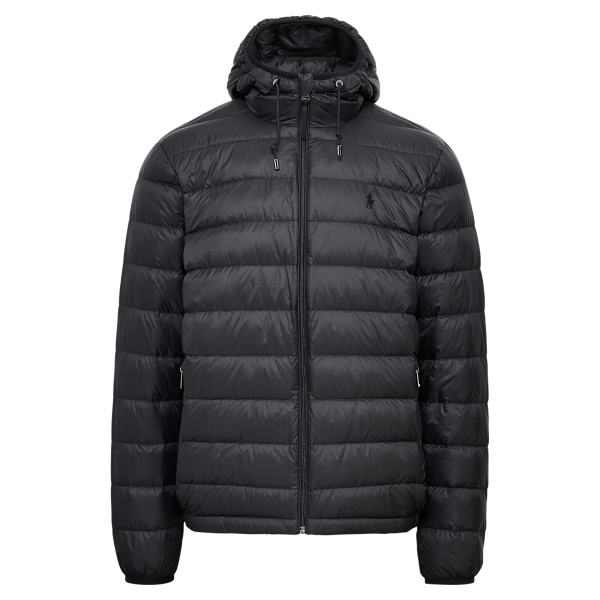 polo ralph lauren men's hooded down jacket packable