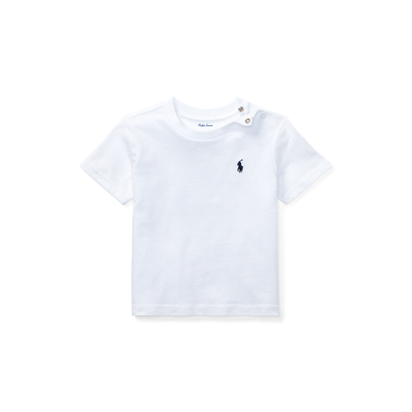 Cotton Jersey Crewneck Tee