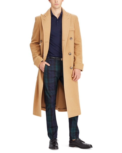 Polo Camel Hair Topcoat Coats Jackets Coats Ralph Lauren