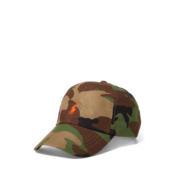 ralph lauren camo baseball cap