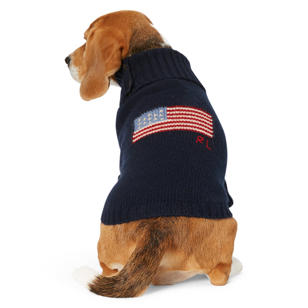 ralph lauren cashmere dog sweater