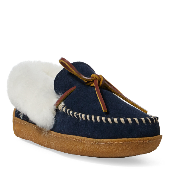 ralph lauren moccasin slippers