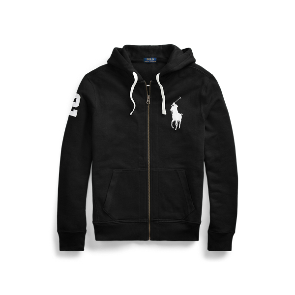 polo jacket with hoodie