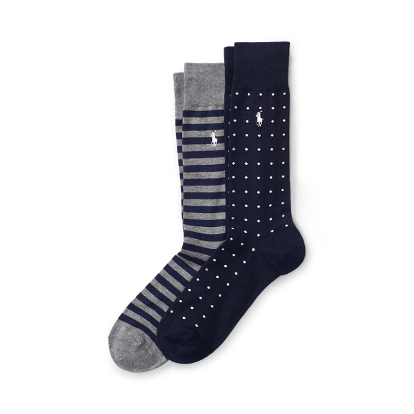 Dot Stripe Sock 2-Pack