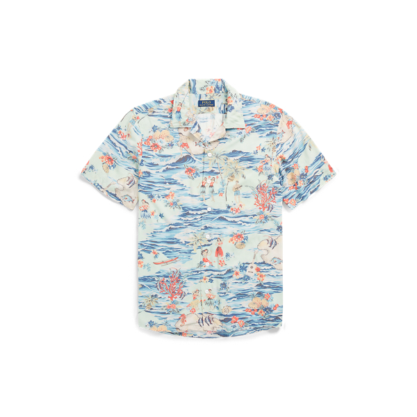 Classic Fit Hawaiian Shirt for Men | Ralph Lauren® UK