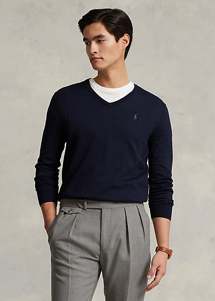 Pullover Männer Herren Kleidung Pullover & Sweater Pullover mit V-Ausschnitt Ralph Lauren Pullover mit V-Ausschnitt 