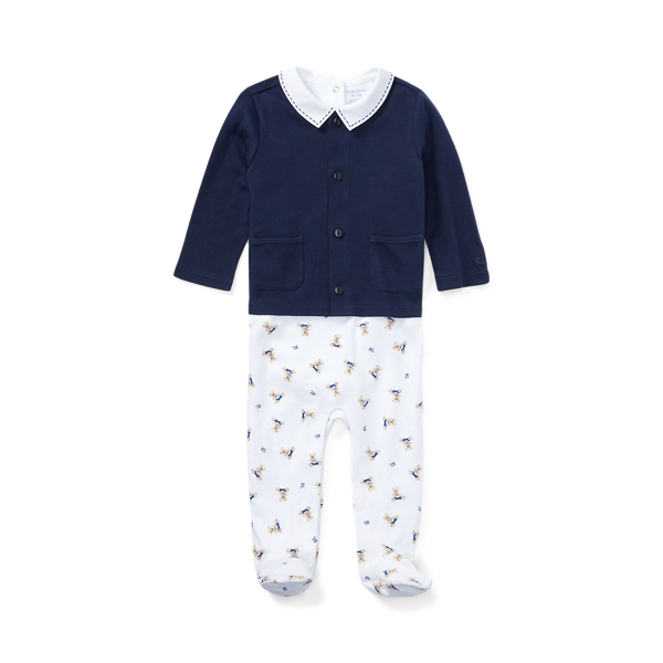 Ensemble 3 pièces interlock coton