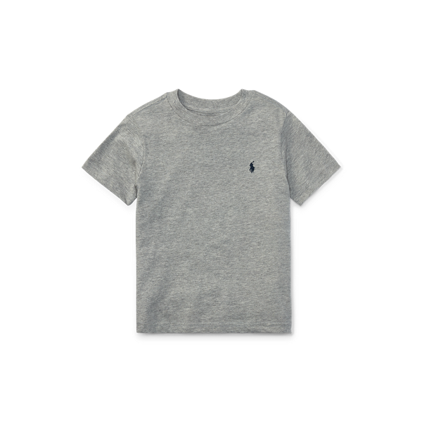 T-shirt col rond en jersey de coton