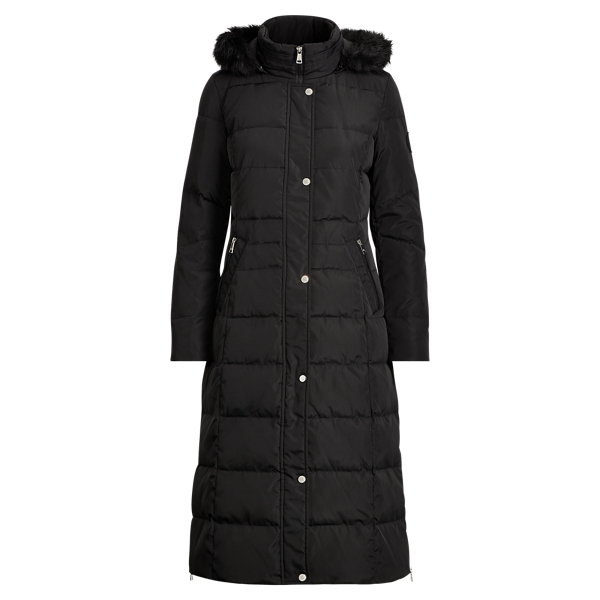ralph lauren quilted hooded parka jacket