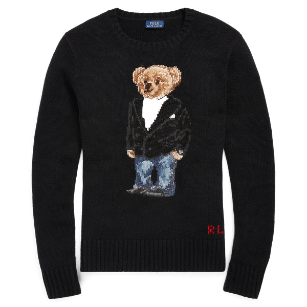 polo ralph lauren polo bear wool sweater