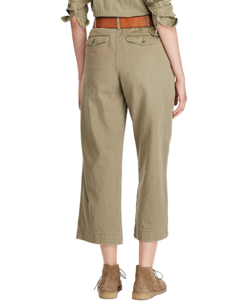 Polo Ralph Lauren Cropped WideLeg Chino Pant 5