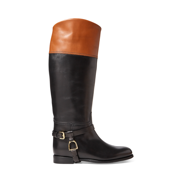 Sade Burnished Calfskin Riding Boot