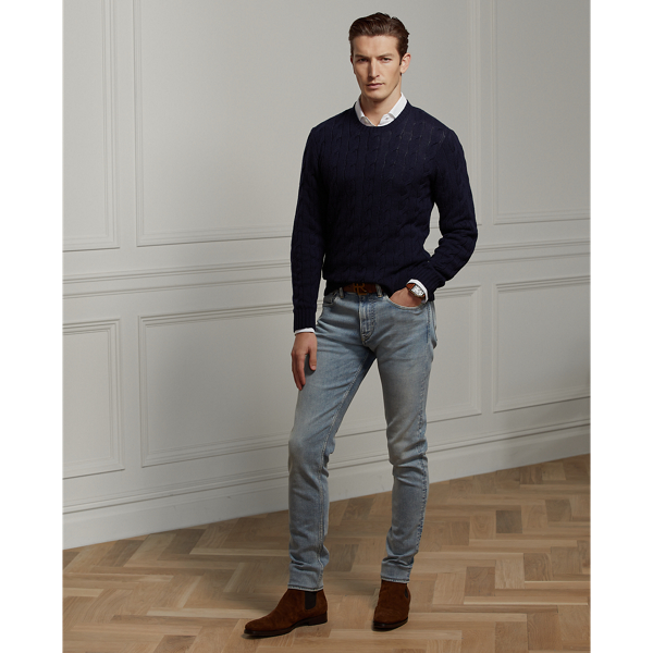Purple Label Vervaagde skinny jeans met stretch 1