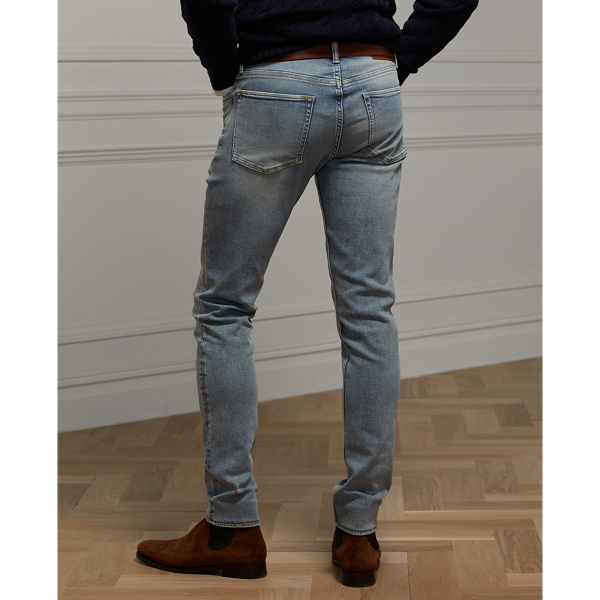 Purple Label Vervaagde skinny jeans met stretch 5