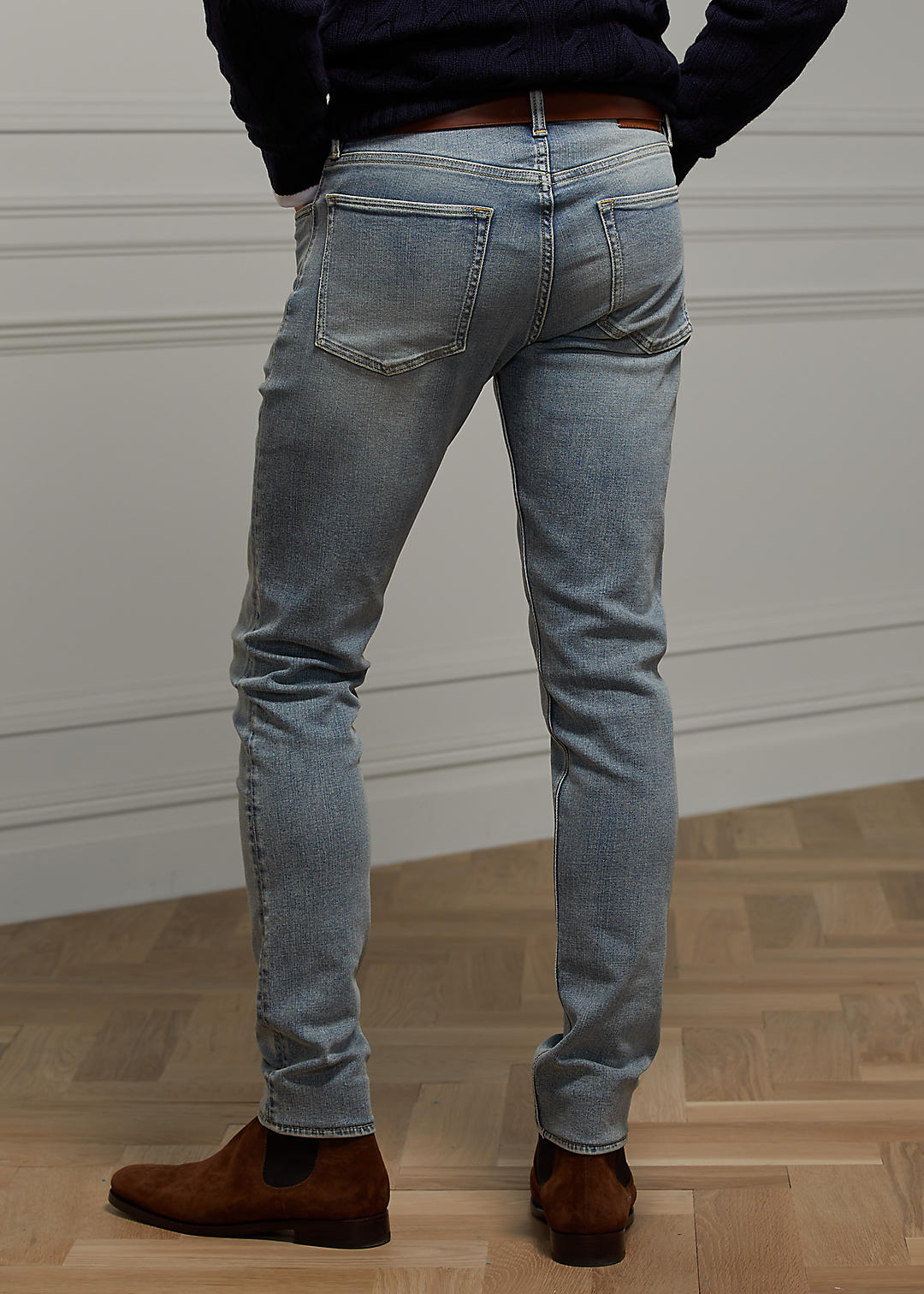 Purple Label Vervaagde skinny jeans met stretch 5