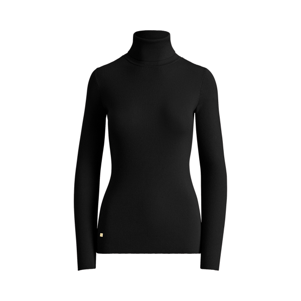 black turtleneck ralph lauren