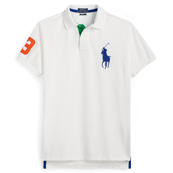polo ralph lauren custom slim fit mesh polo