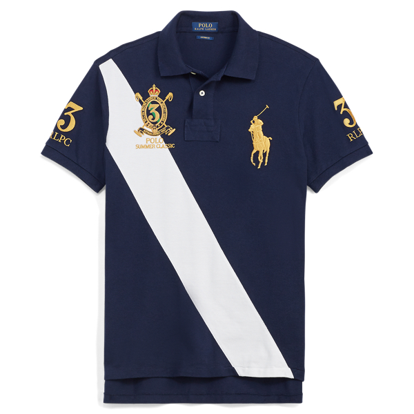 Custom Fit Mesh Polo Shirt