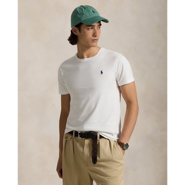 Washed for a perfectly broken-in look and feel, this cotton T-Shirt is a Polo essential you'll reach for again and again.
