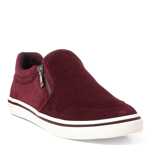 ralph lauren jeorgia slip on sneakers