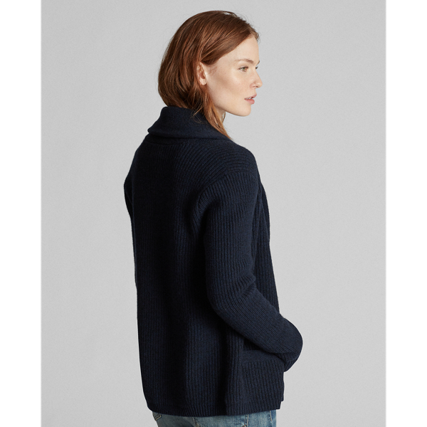 RRL Kasjmier vest met sjaalkraag 5