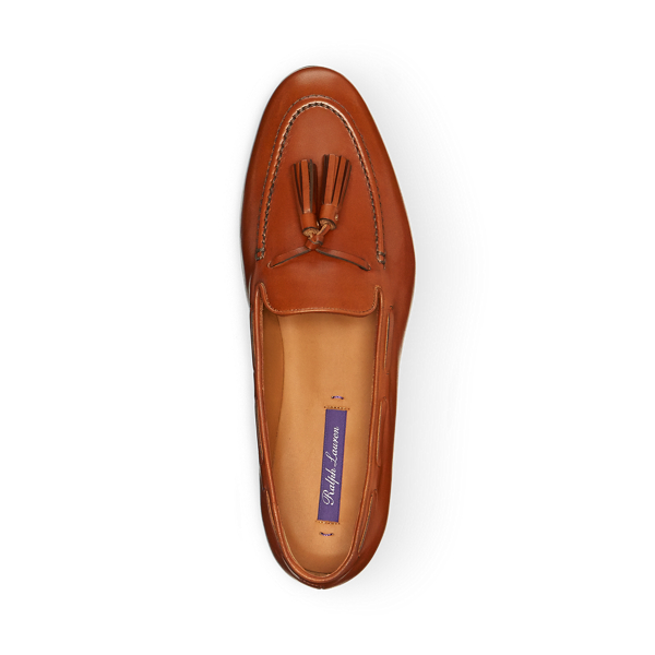 Ralph Lauren Collection Quillis loafers van kalfsleer met kwastjes 4