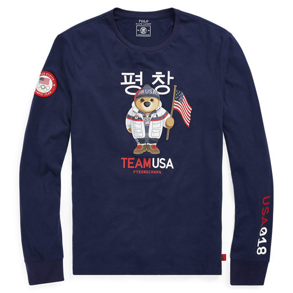 Team USA Polo Bear T-Shirt