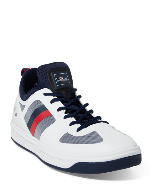 polo ralph lauren court 200 mesh sneaker