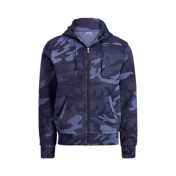 ralph lauren blue camo hoodie