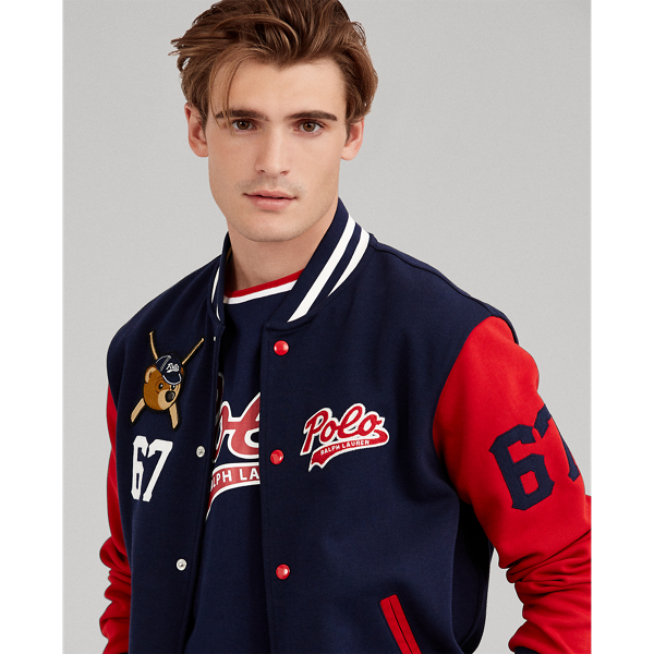 polo bear baseball jacket