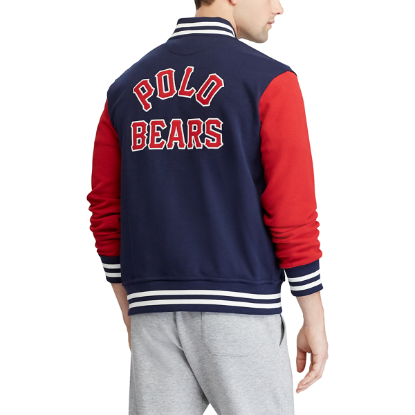 polo bear baseball jacket