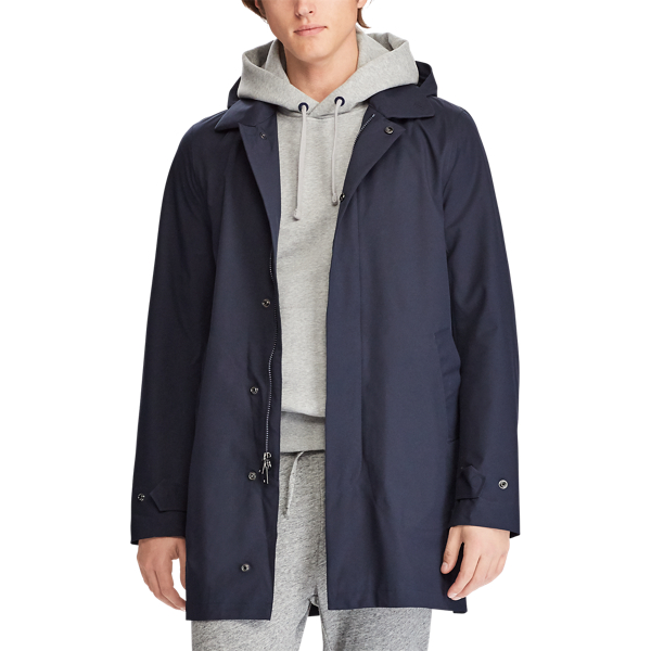 polo ralph lauren waterproof hooded jacket