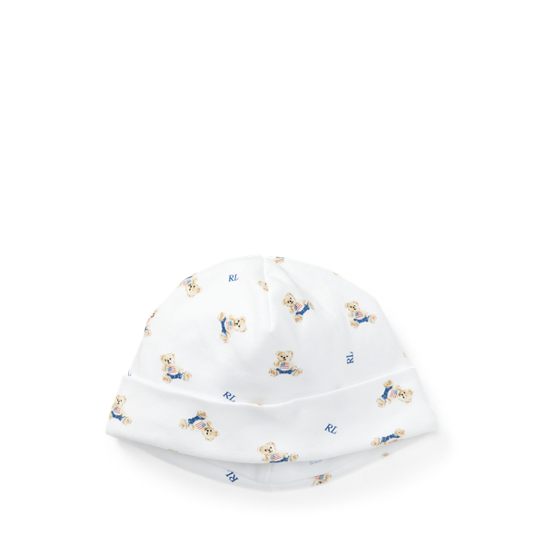 Bonnet Polo Bear interlock de coton
