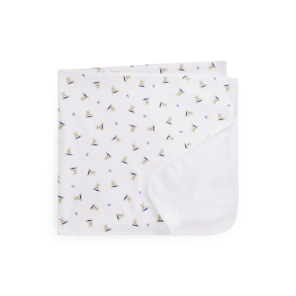 Manta Polo Bear em algodão