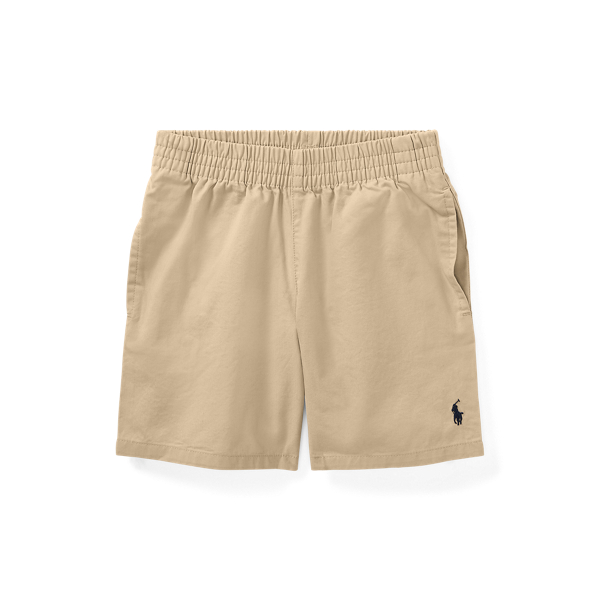 Cotton Chino Pull-On Short