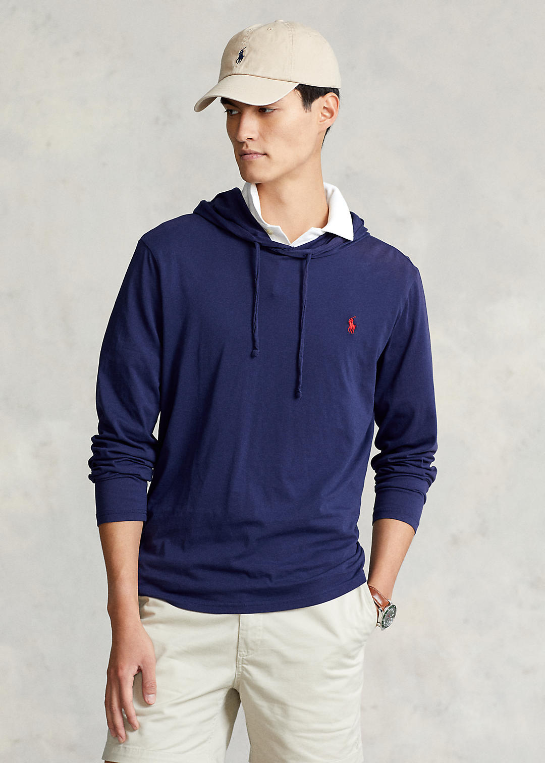 Men's Jersey Hooded T-Shirt | Ralph Lauren