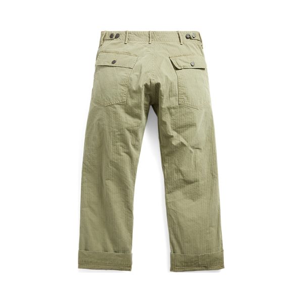 RRL Broek met visgraatmotief 2