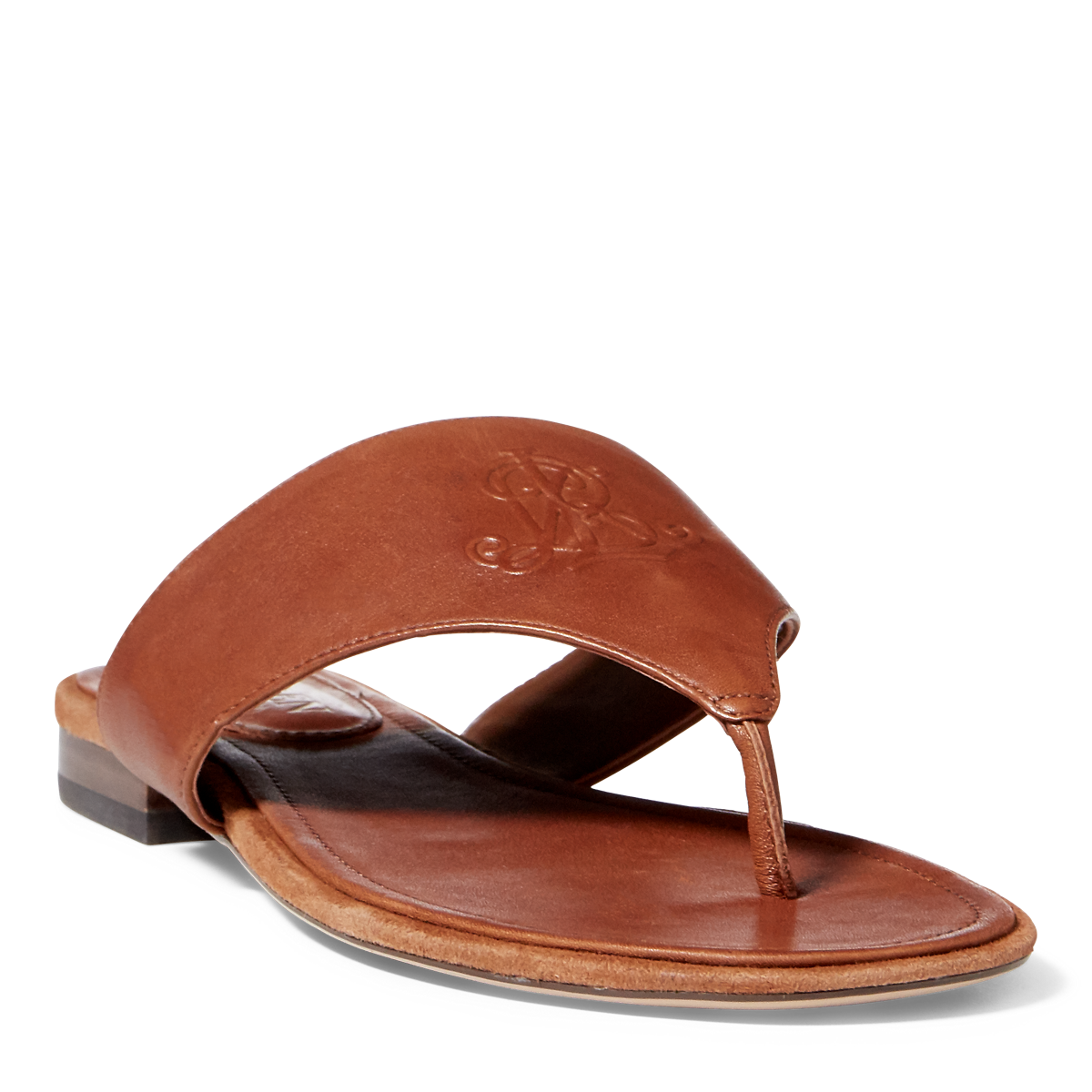 Deandra Leather Thong Sandal